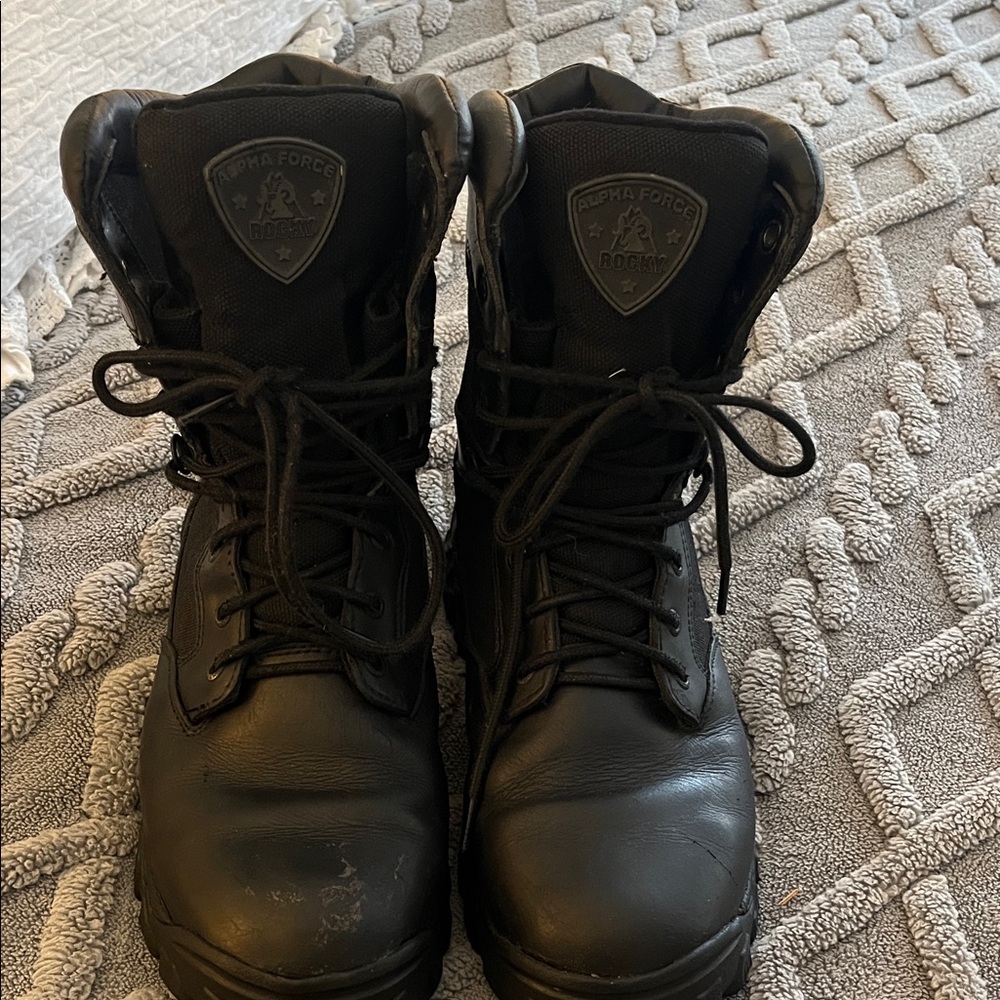 Rocky Black Tactical Boots